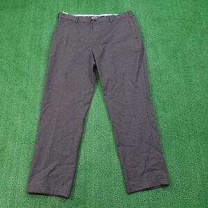 Brooks Brothers Pants Mens 36x32 Gray Advantage Chino Clark Stretch Casual